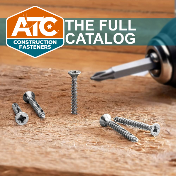 Shop construction and structural screws and fasteners: Stainless steel, hex, head, lag bolts & more.