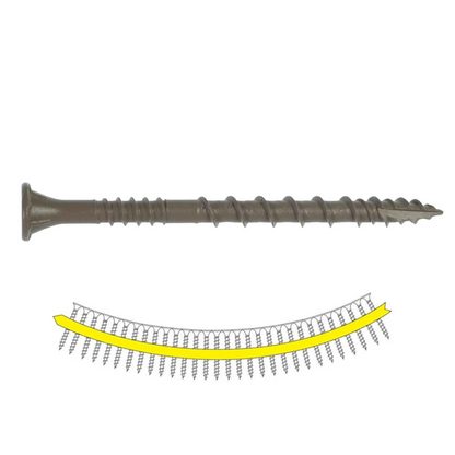 Deck-Drive™ DSV Wood Screw Collated | Coated