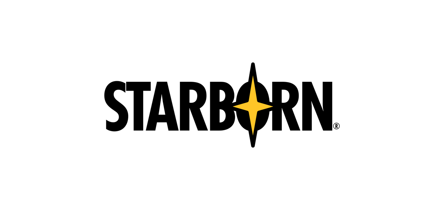 Starborn Industries logo: Manufacturer of fasteners and decking tools and countersink bits