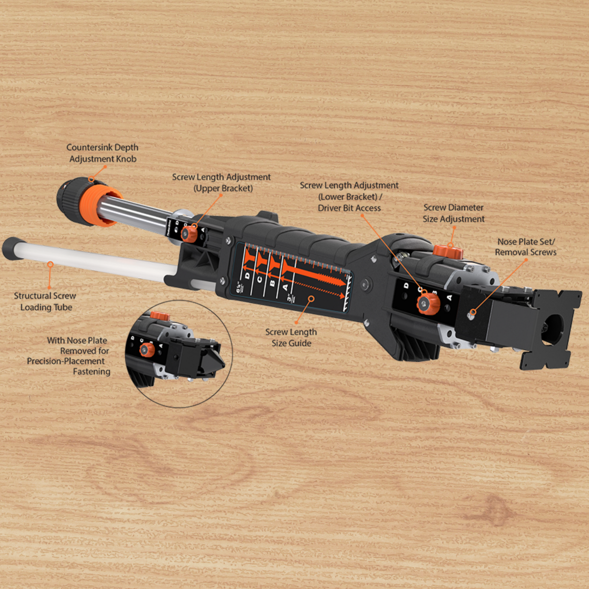 Simpson Strong Tie-Timber-Drive-System for Construction Fasteners