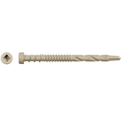 Simpson coated composite to steel decking screw| Tan02